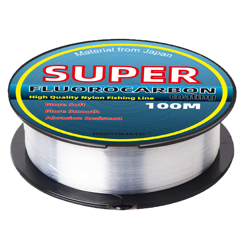 Fluorocarbon Line - 100M Fluorocarbon gecoate supersterke monofilament nylon