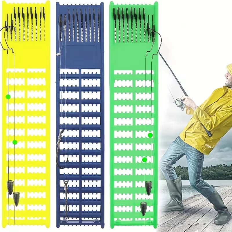 Leader Line - YOTO Vissen Snelled Hook Holder Fishing
