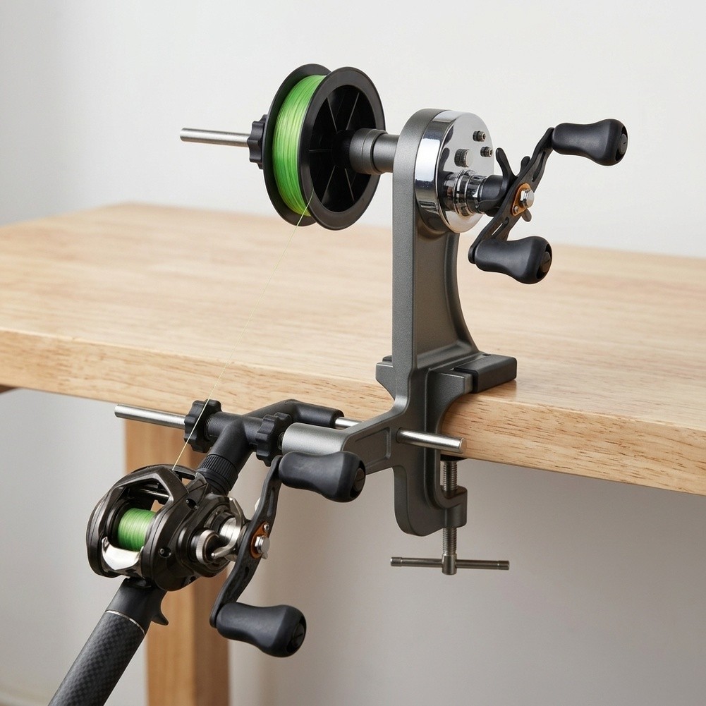 Fishing Line Spooler - Apparaat van aluminiumlegering voor het efficiënt