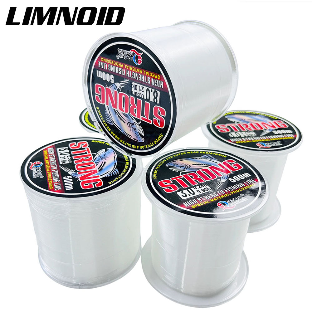 Limnoid 500m nylon vislijn met - Fluorocarbon Line recensie en prijs