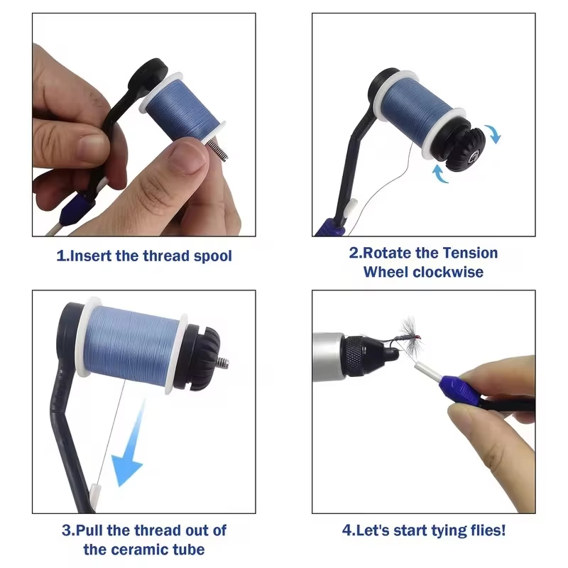 2 stuks vliegbinderspoelhouder - Fishing Line Winder recensie en prijs