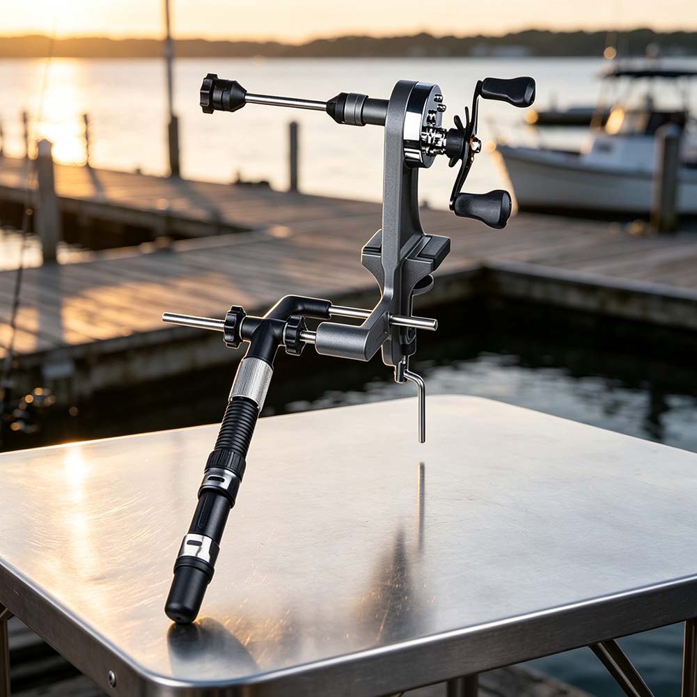 Apparaat van aluminiumlegering - Fishing Line Spooler recensie en prijs